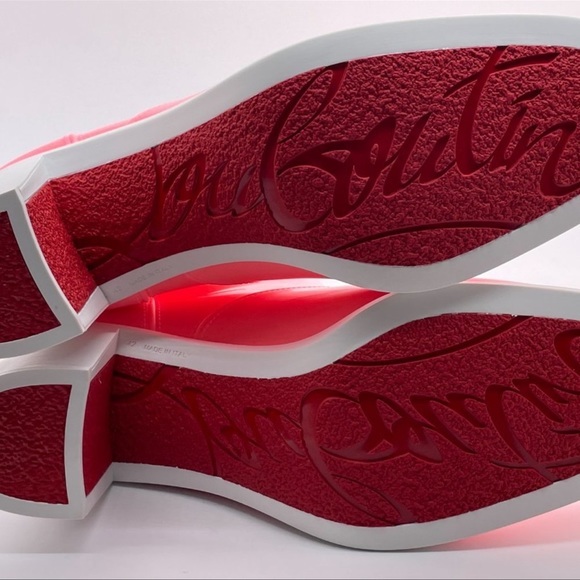 NWT Christian Louboutin Loubirain Pink Heeled Boots | Size 40 | - Picture 5 of 8